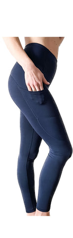Women's Navy Blue Leggings,